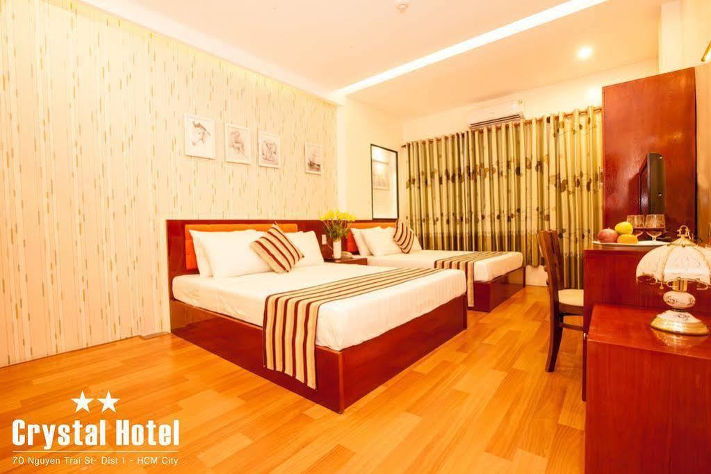 Saigon Crystal Hotel Ho-Chi-Minh-Stadt Exterior foto